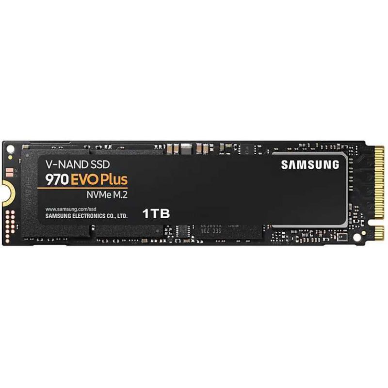 

SSD накопитель Samsung 970 EVO Plus PCI-Ex4/1Tb/M.2 2280 (MZ-V7S1T0BW)