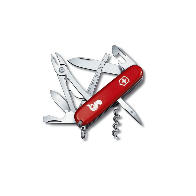 

Мультитул Victorinox Angler (1.3653.72) красный