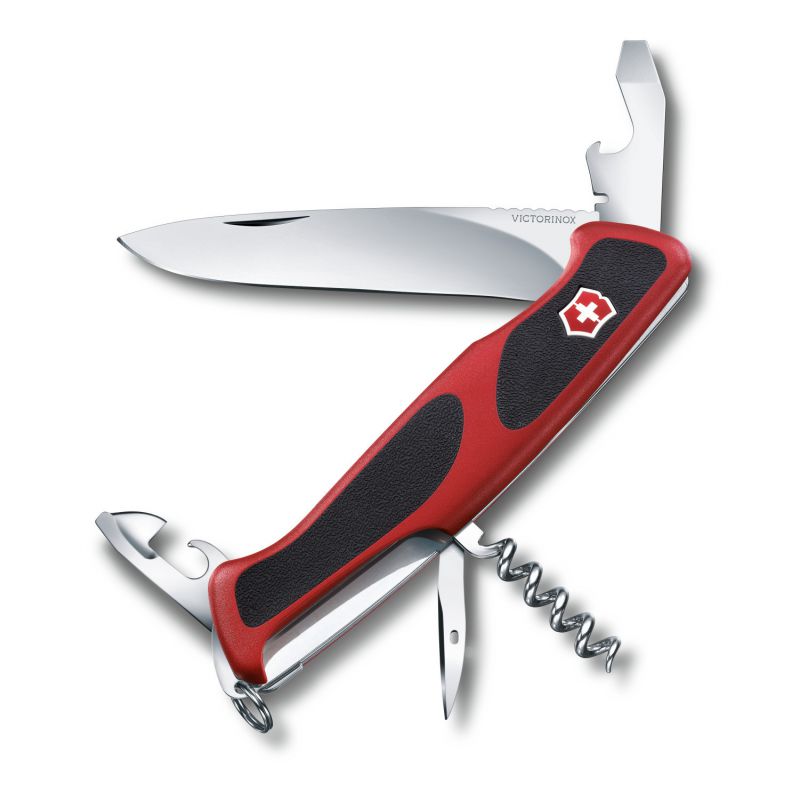 

Мультитул Victorinox RangerGrip 68 (0.9553.C) красный/черный