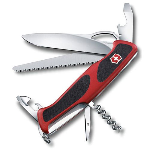 

Мультитул Victorinox RangerGrip 79 (0.9563.MC) красный/черный