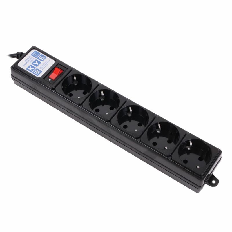 

Сетевой фильтр Powercube SPG-B-6-BLACK (1.9м, 5 розеток, черный)