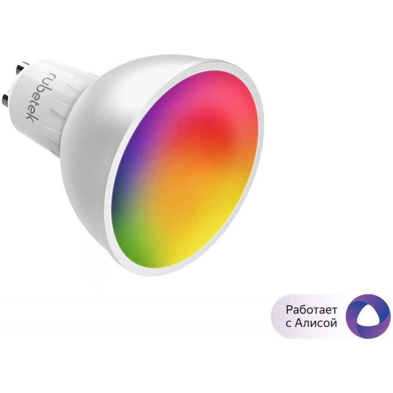 

Умная лампочка Rubetek RL-3105 GU10 (5Вт, 460lm, Wi-Fi)