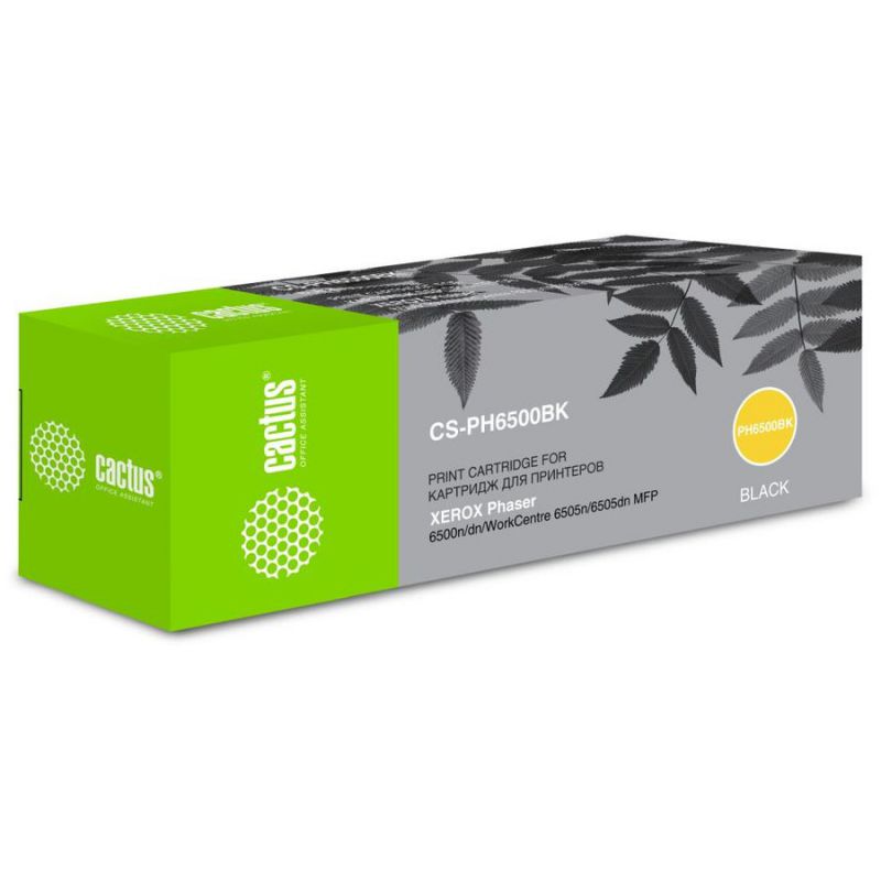 

Картридж Cactus CS-PH6500BK