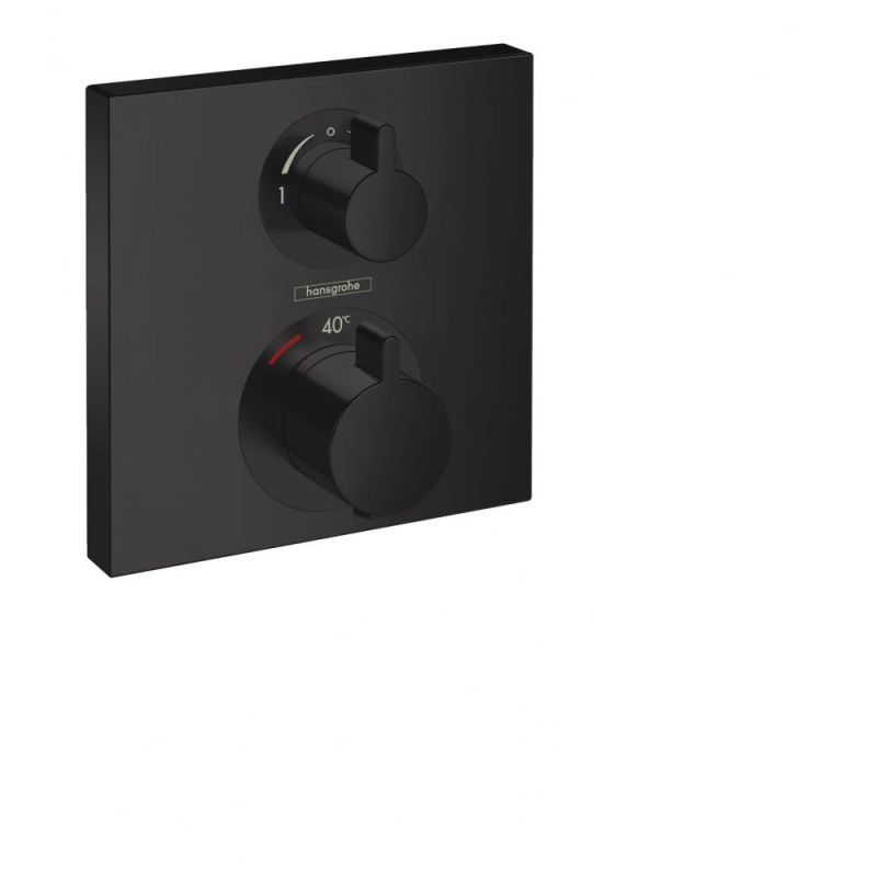 

Смеситель для ванны HansGrohe Ecostat Square 15714670 (внешняя монтажная часть)