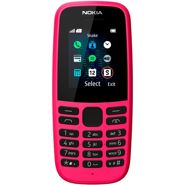 Телефон Nokia 105 SS PINK телефон nokia 105 ss 2019