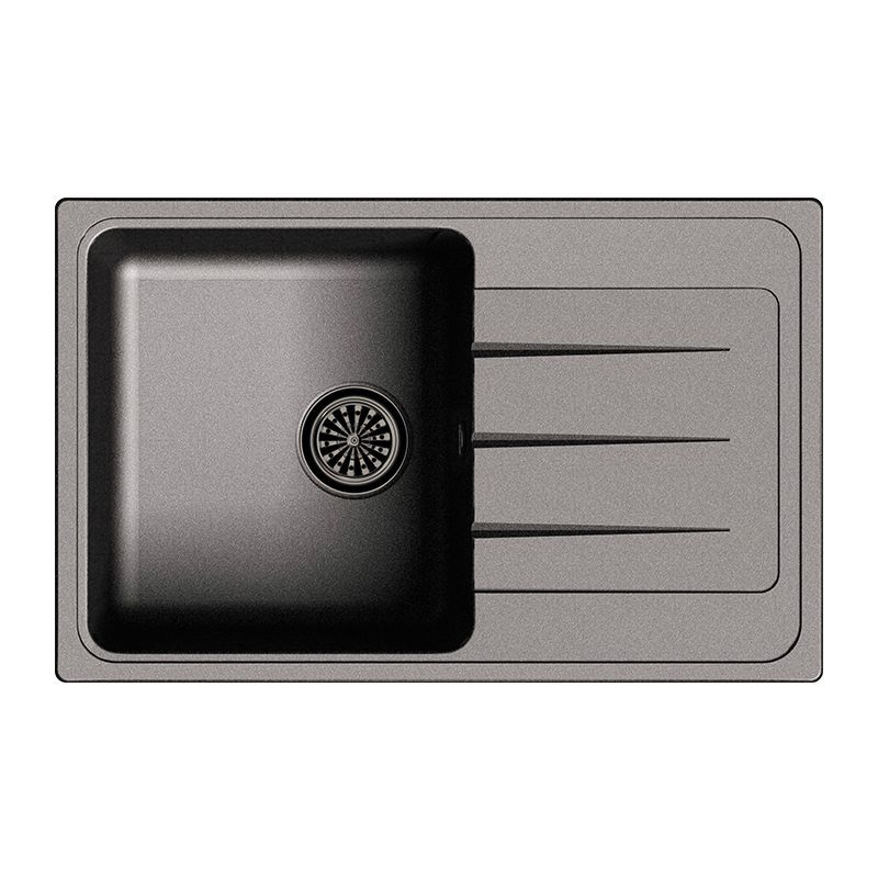 

Кухонная мойка Ewigstein Elegant 50F черный