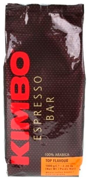

Кофе Kimbo Top Flavour 100% Arabica, 1 кг (в зернах)