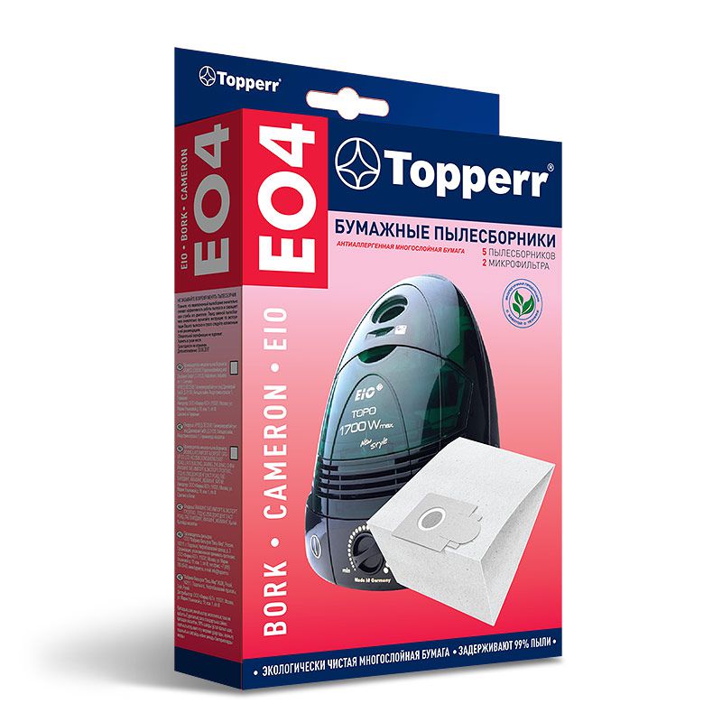 

Фильтр для пылесоса Topperr EO 4
