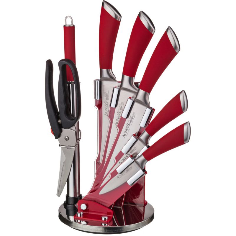 

Набор кухонных ножей Agness Red Star 911-501