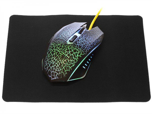 

Компьютерная мышь Qumo Solaris M10 + коврик