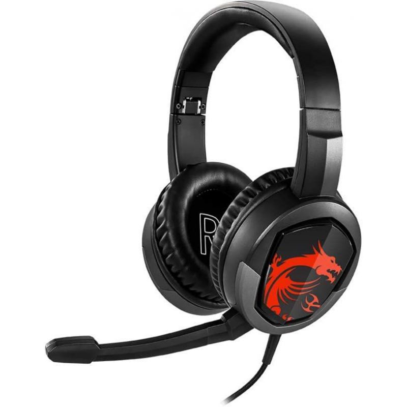 

Компьютерная гарнитура MSI Immerse GH30 черный