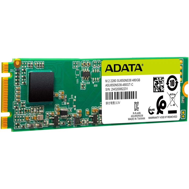 

SSD накопитель A-Data M.2/2280/120GB (ASU650NS38-120GT-C)