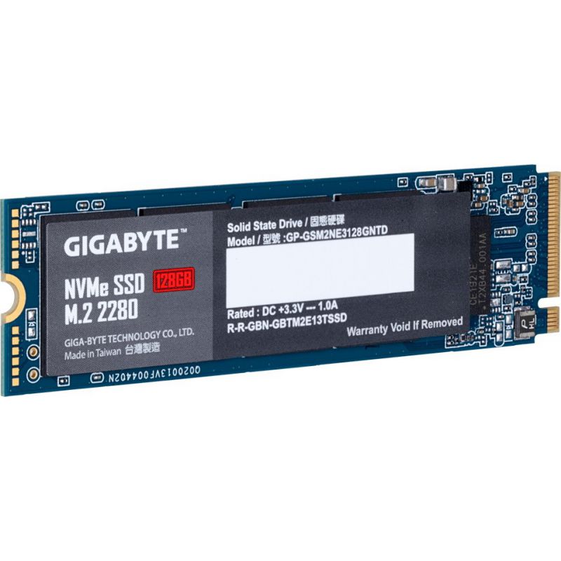 

SSD накопитель Gigabyte M.2/2280/128GB (GP-GSM2NE3128GNTD)