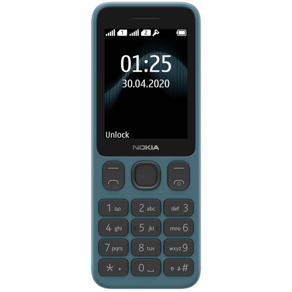 

Телефон Nokia 125 DS Blue (TA-1253)
