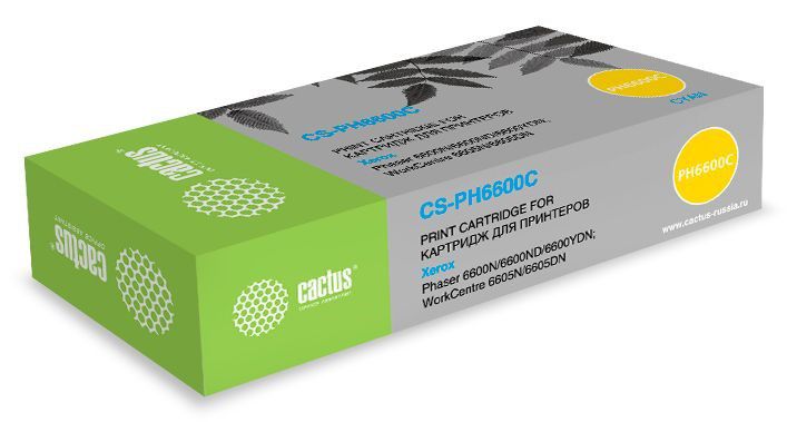 

Картридж Cactus CS-PH6600C