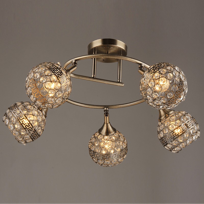 

Люстра Hiper H129-5 5E2760Вт GOLD