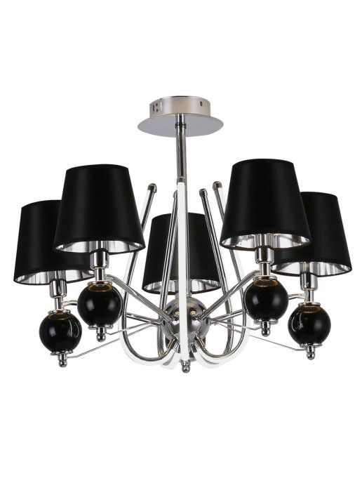 

Люстра Hiper H809-5 5E2760Вт BLACK/CHROME