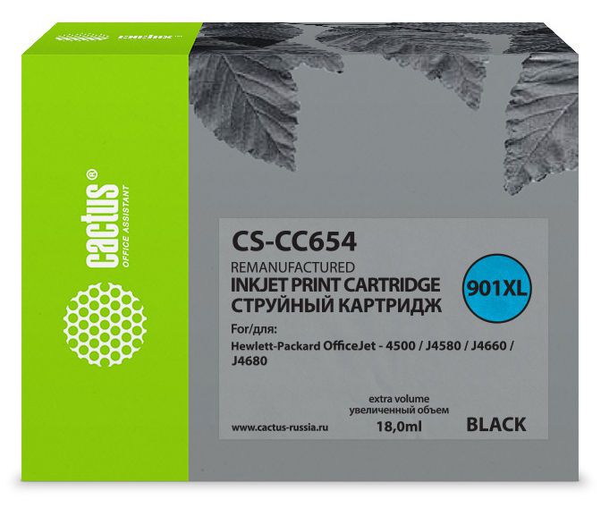 

Картридж Cactus CS-CC654