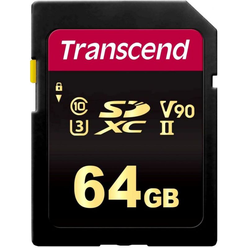 Карта памяти sdxc 64 гб transcend