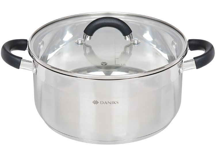 

Кастрюля Daniks QS-1-24 5,4л