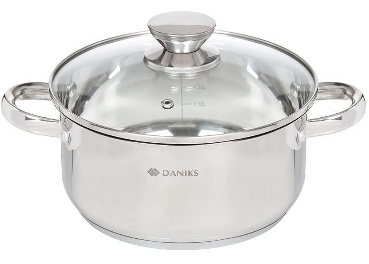 

Кастрюля Daniks QS-S-20 3,1л