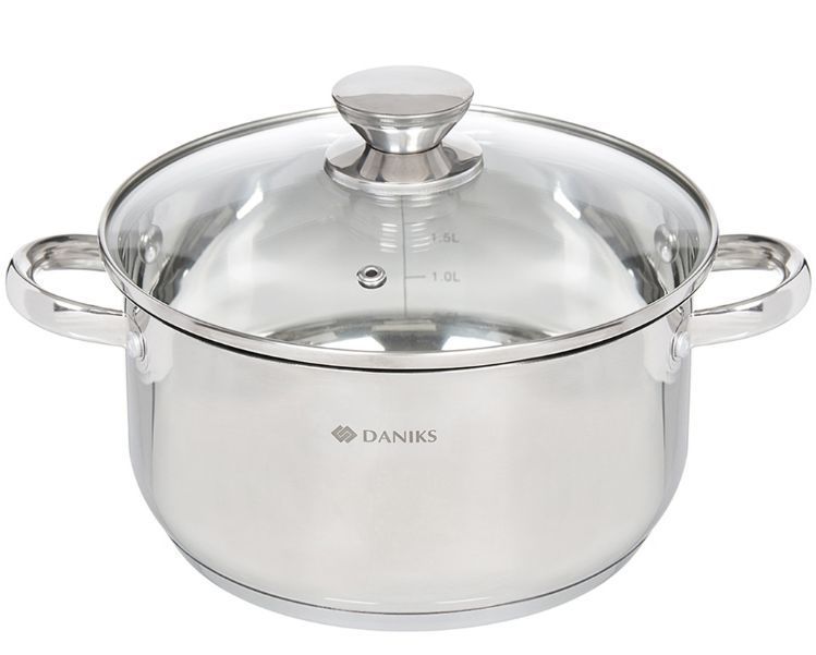 

Кастрюля Daniks QS-S-24 5,4л
