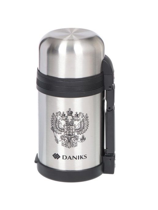 

Термос Daniks SL-100GX серебристый