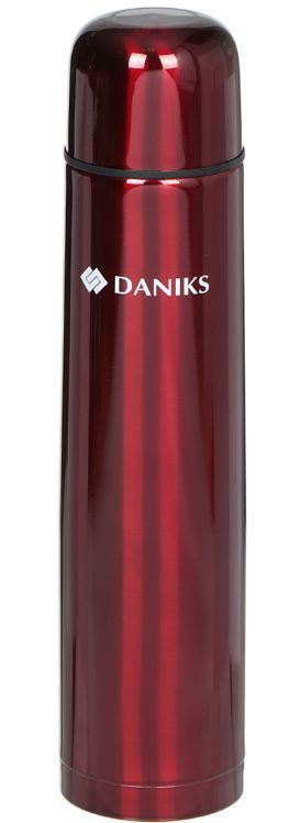

Термос Daniks SL-120ZN-201C бордовый