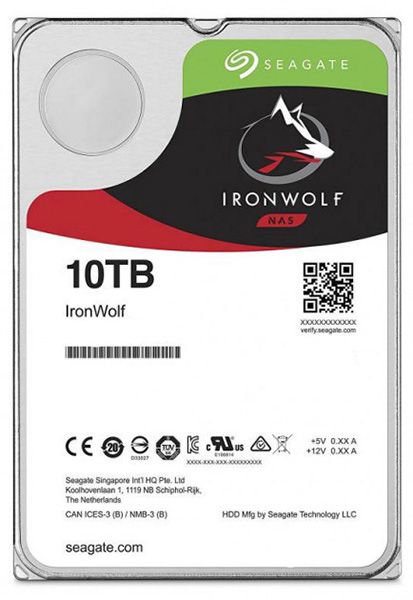 Жесткий диск Seagate SATA 10TB 7200RPM (ST10000VN0008)