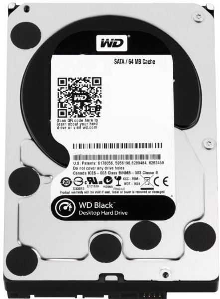 

Жесткий диск Western Digital SATA 6TB 7200RPM BLACK (WD6003FZBX)