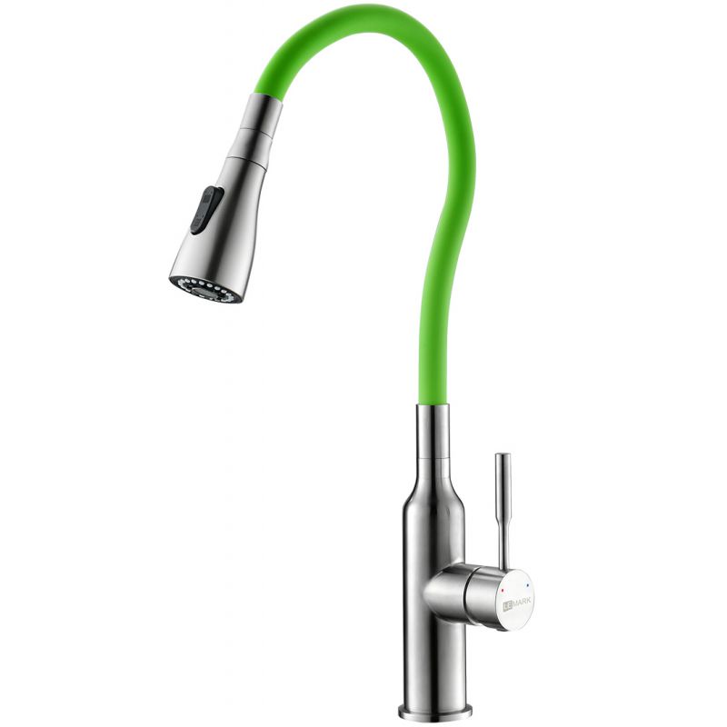 

Смеситель для кухни Lemark EXPERT LM5082S-Green