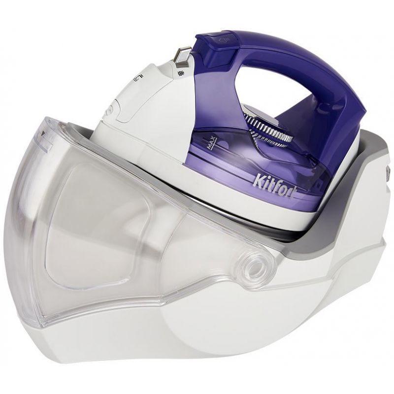 

Утюг Kitfort KT-2604 белый/фиолетовый
