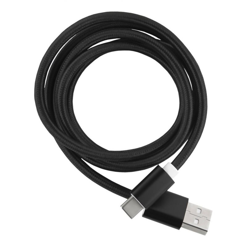 

Кабель RedLine USB-Type-C 2.0 нейлоновая оплетка, черный