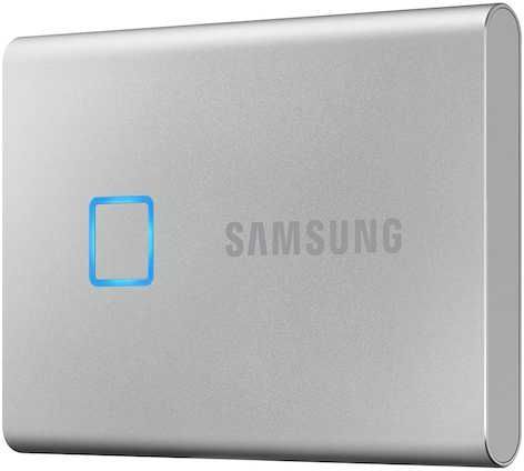 SSD накопитель Samsung T7 Touch 1Tb/1.8/USB Type-C (MU-PC1T0S/WW)