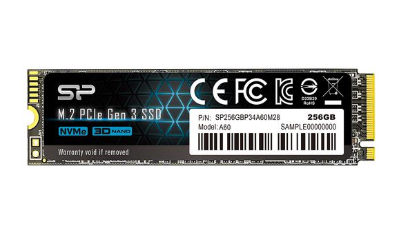 

SSD накопитель Silicon Power P34A60 256Gb/PCI-E x4/M.2 2280 (SP256GBP34A60M28)