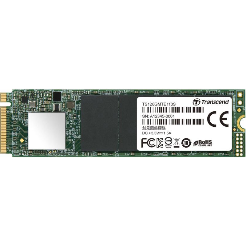 SSD накопитель Transcend 110S 512Gb/PCI-E x4/M.2 2280 (TS512GMTE110S)