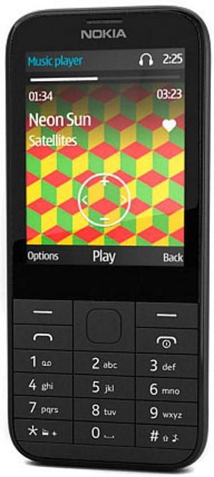 

Телефон Nokia 225 DS Black (TA-1276)