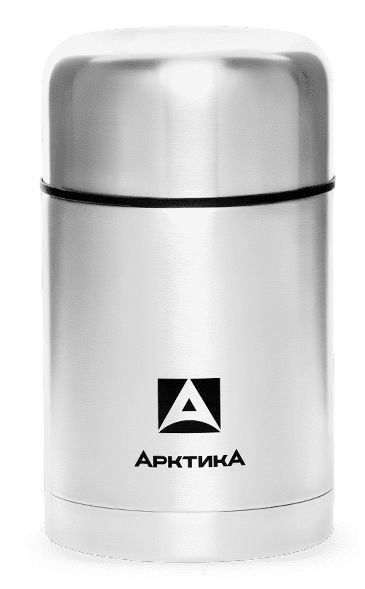 

Термос Арктика 301-750А серебристый с чехлом