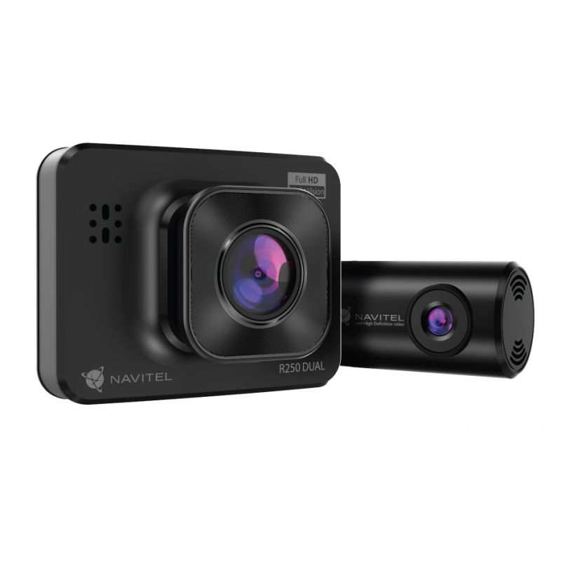

Автомобильный видеорегистратор Navitel R250 DUAL DVR черный