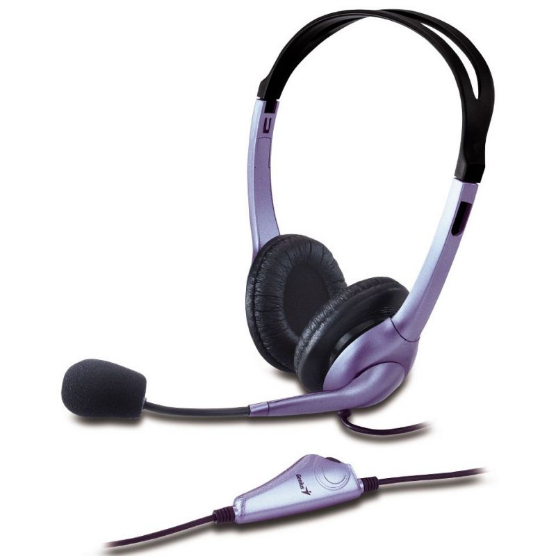 

Компьютерная гарнитура Genius HS-04S (1х mini jack)