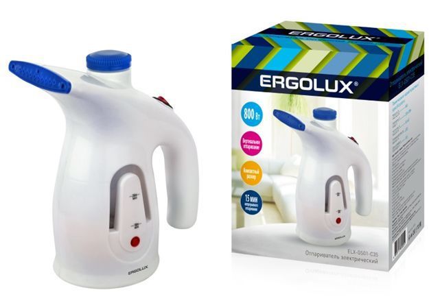

Отпариватель Ergolux ELX-GS01-С35 белый/синий