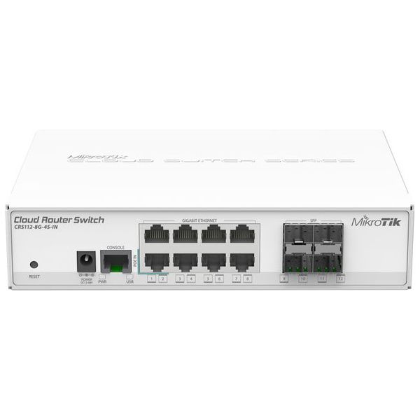 

Коммутатор MikroTik CRS112-8G-4S-IN