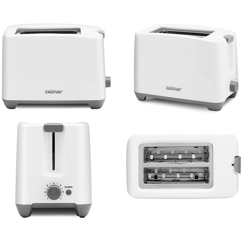 

Тостер Zelmer ZTS7386 WHITE