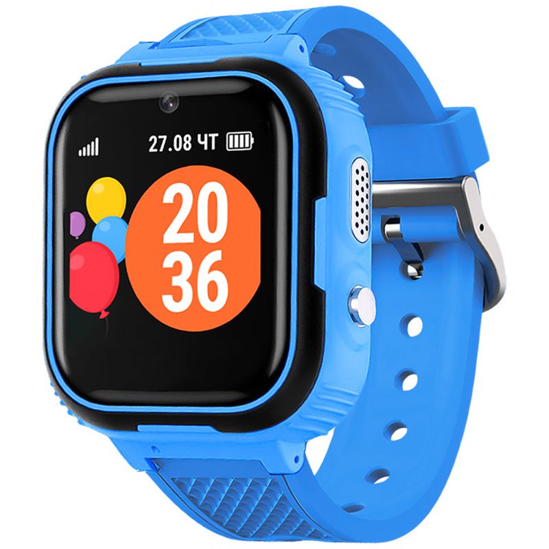 

Детские смарт-часы Geozon G-KIDS JUNIOR BLACK/BLUE (G-W11BLUB)