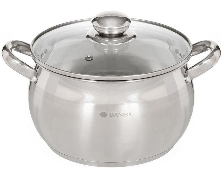 

Кастрюля Daniks SD-20 4л