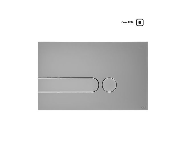 

Кнопка смыва OLI I-PLATE пластик хром матовый