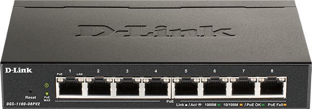 

Коммутатор D-Link DGS-1100-08PLV2/A1A