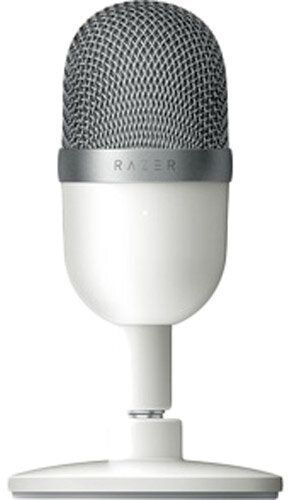 

Микрофон Razer Seiren Mini Mercury-Ultra-compact белый (rz19-03450300-r3m1)