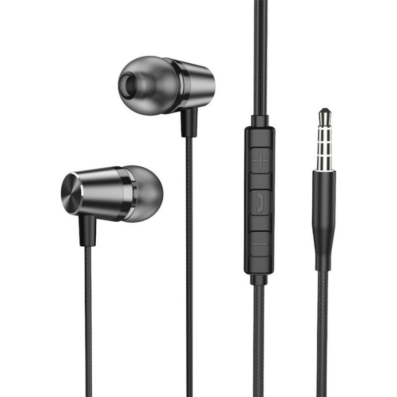 

Наушники Deppa Stereo Alum Mini черный (44183)