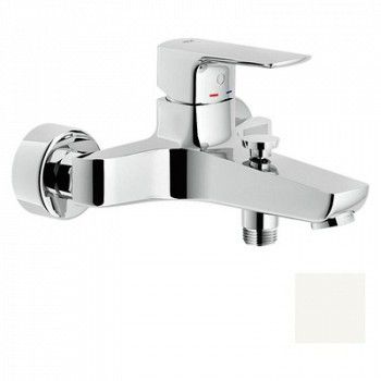 

Смеситель для ванны Nobili VV103110/1WM белый